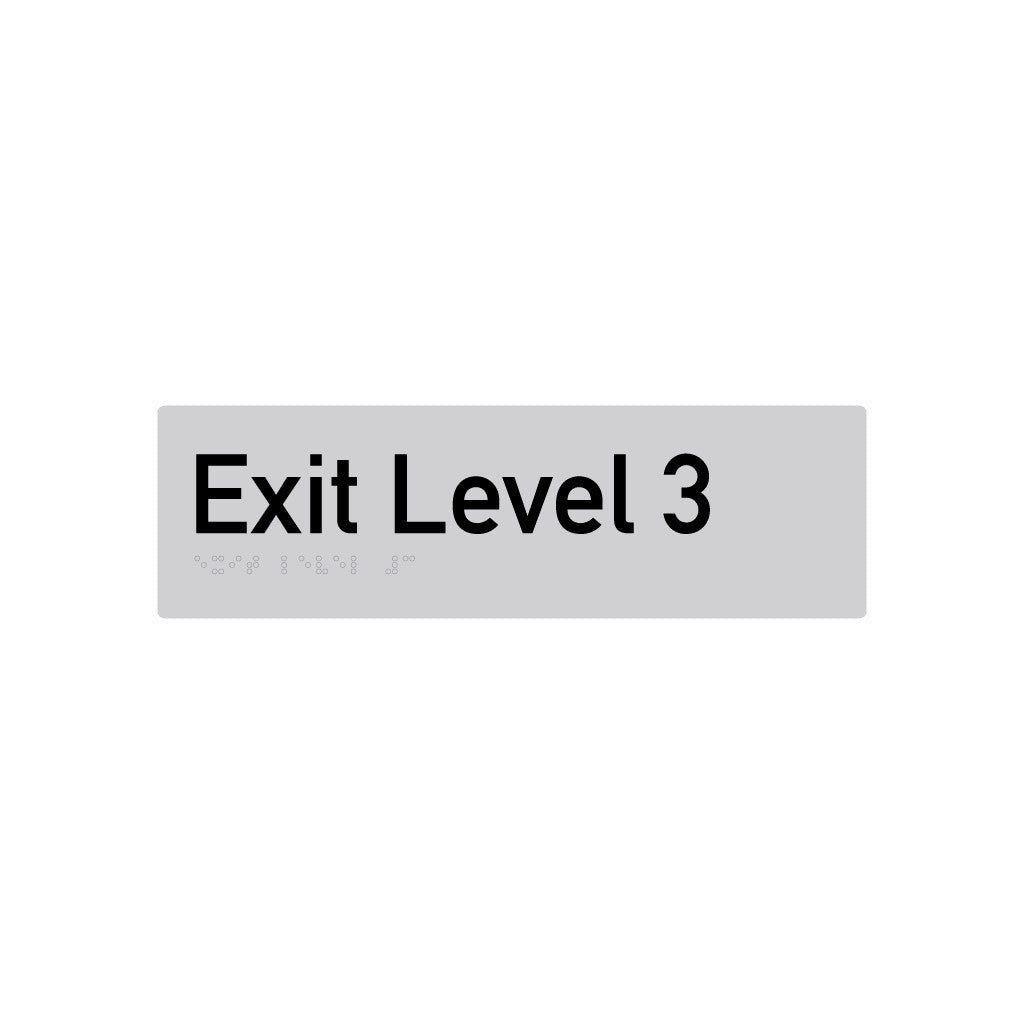 Exit Level 3, SNA Aluminium with Classic design. (03 Exit Alu)