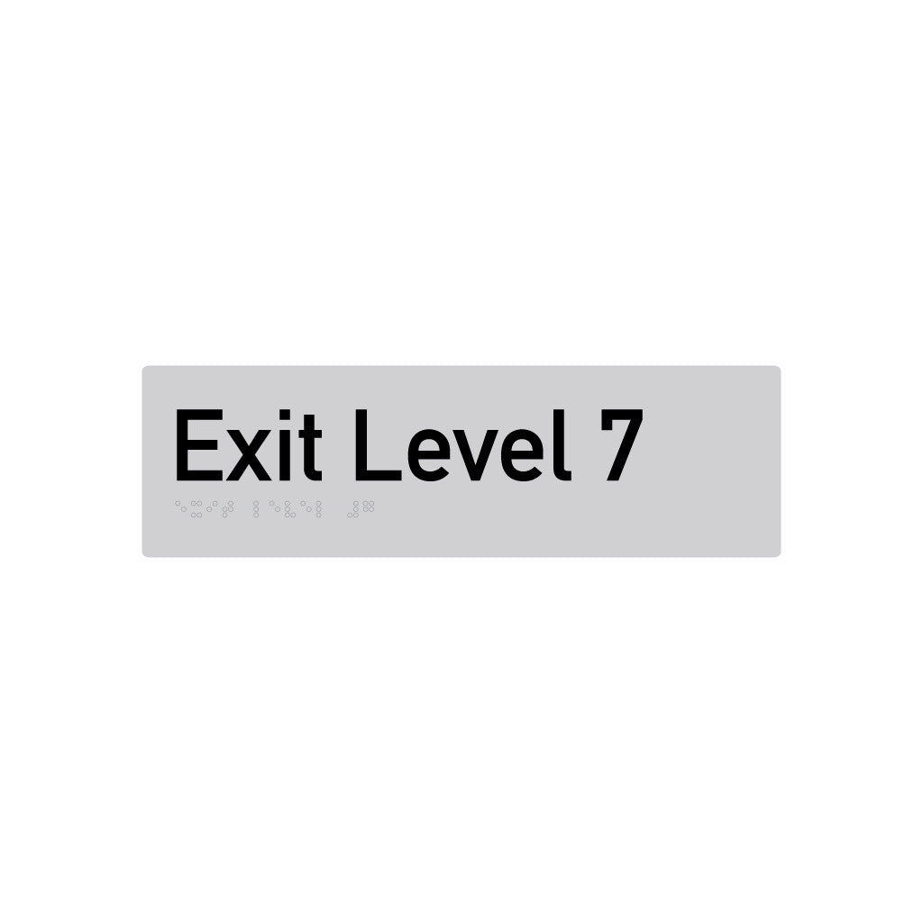 Exit Level 7, SNA Aluminium with Classic design. (07 Exit Alu)