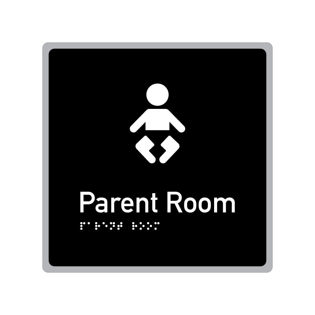 Parent Room, SNA Aluminium "Mono" with Black Background. (K PR 127)