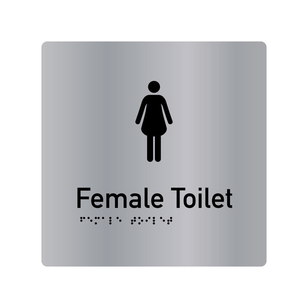 Female Toilet, SNA Aluminium with Classic design. (AC FT 301)