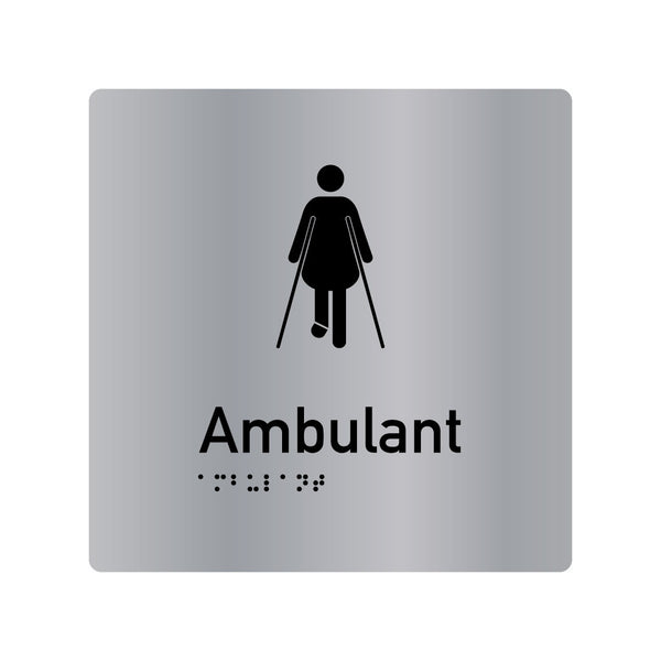 Ambulant Female, SNA Aluminium with Classic design. (AC AF 307)