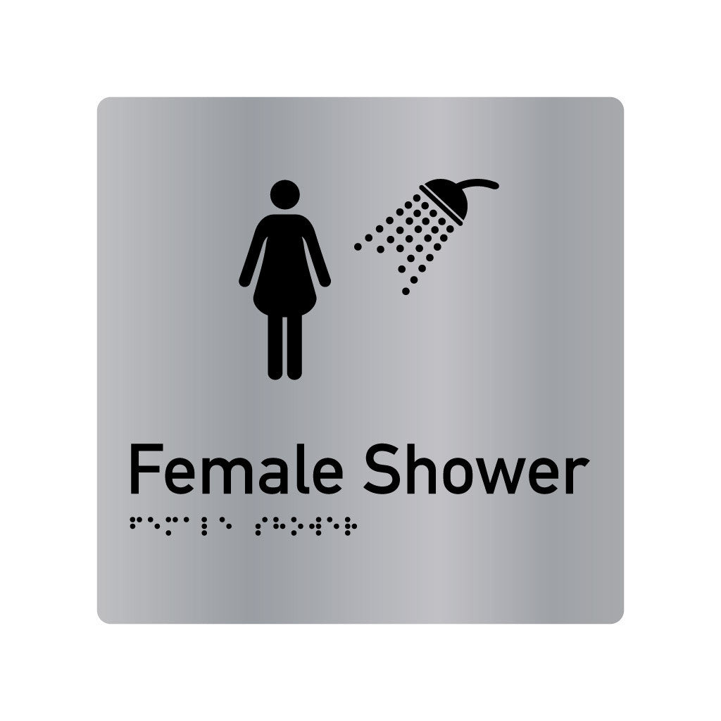 Female Shower, SNA Aluminium with Classic design. (AC FS 325)