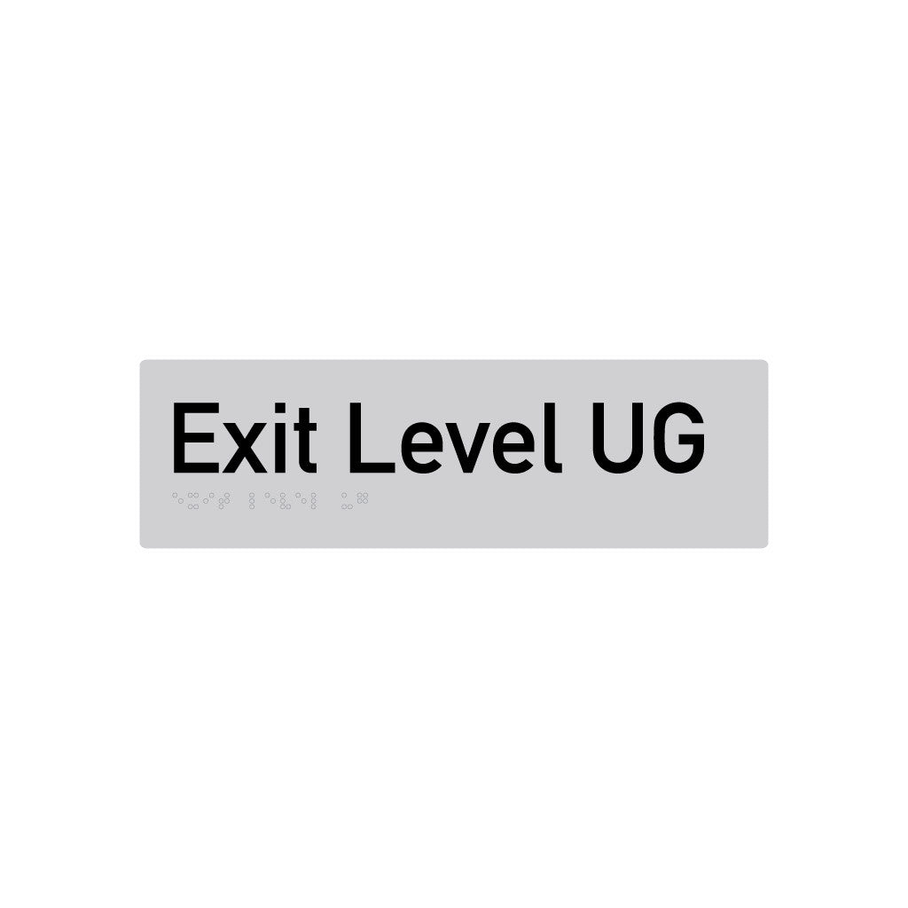 Exit Level UG, SNA Aluminium with Classic design. (UG Exit Alu)